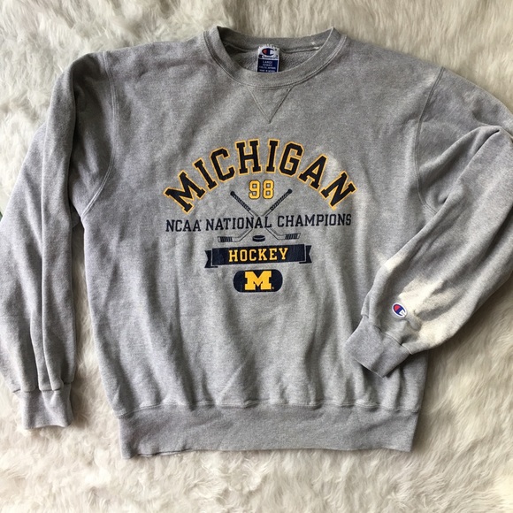 hockey crewneck